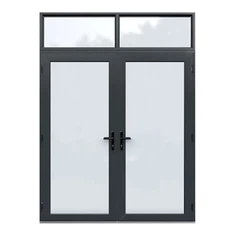 बाहर की ओर खुले एल्यूमीनियम केसमेंट दरवाजा